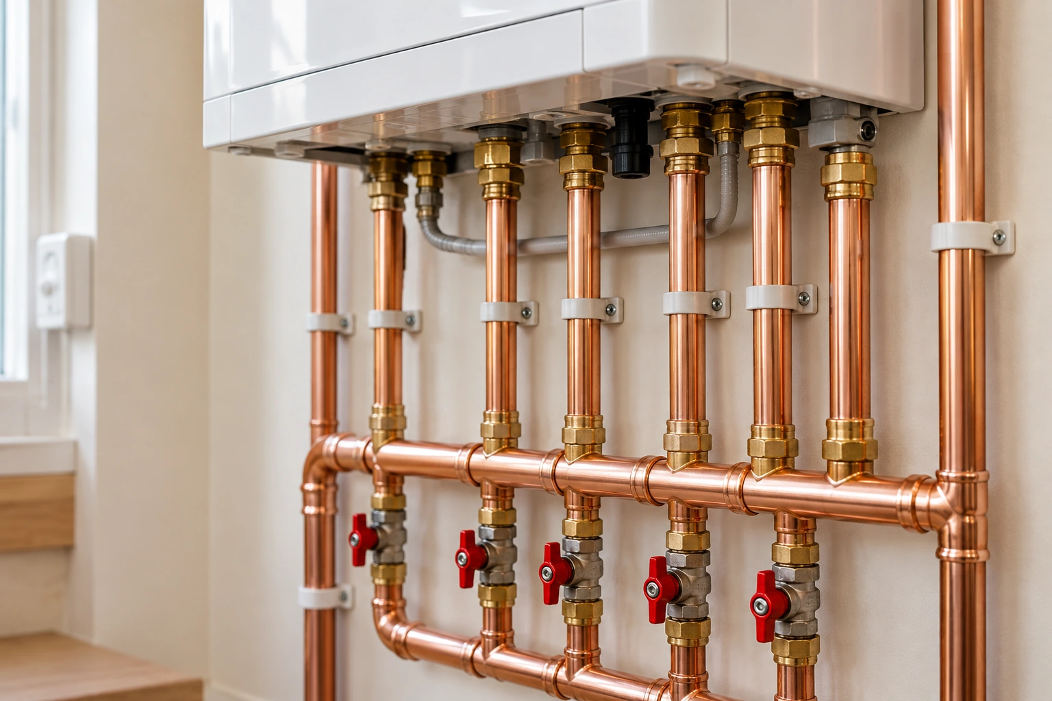 Plumbing pipework and fittings